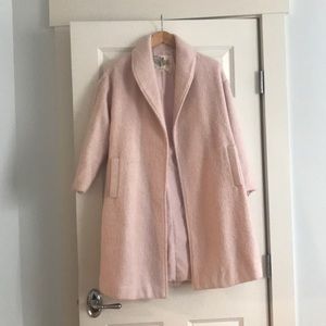 Light Pink Kimchi Blue Belted Coat